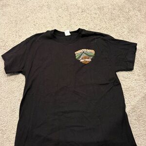 Harley-Davidson Black T-Shirt with Colorful Logo